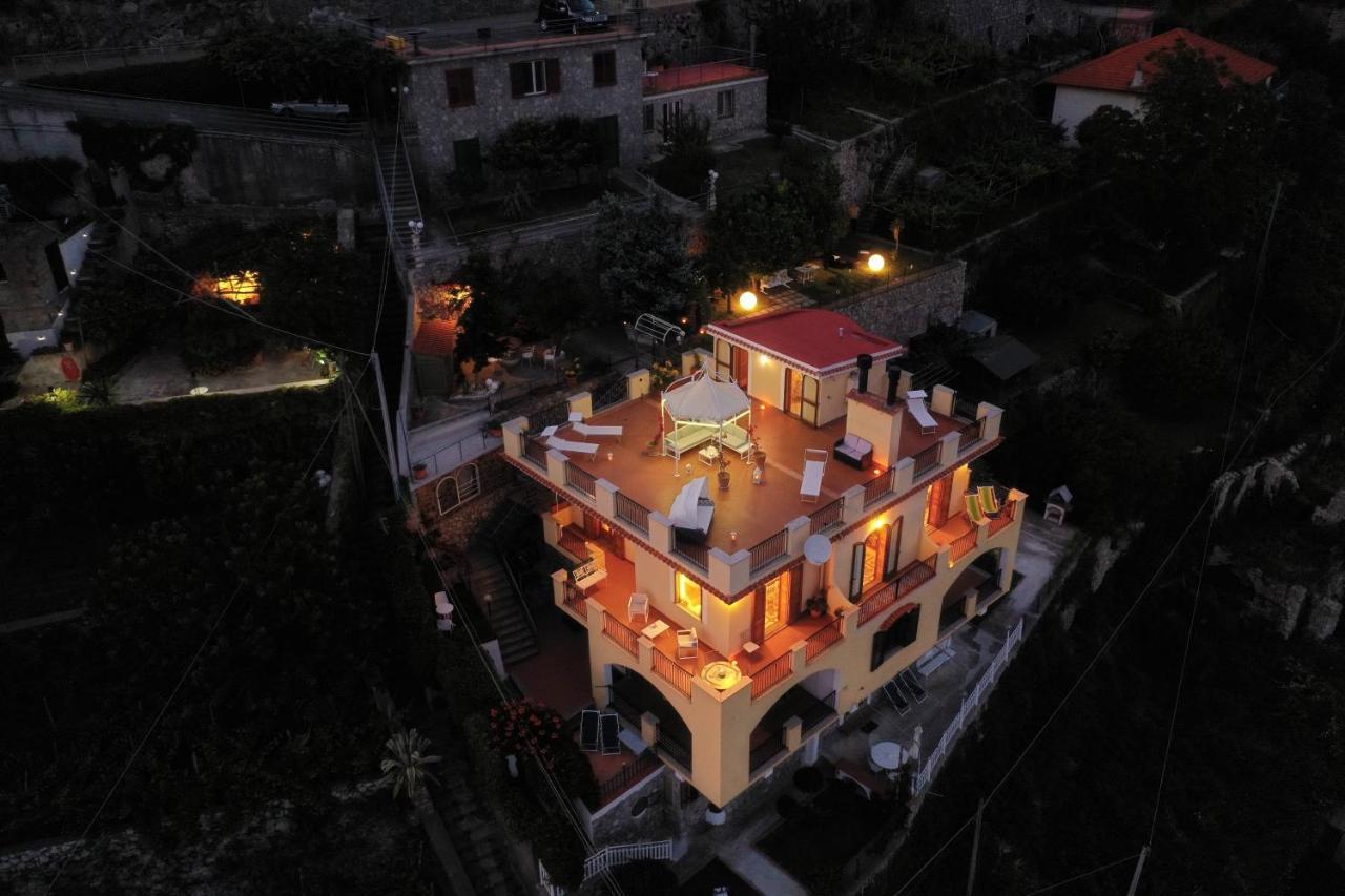 Luxury Villa Il Mignale Amalfi Coast Weddings&Events Furore Exterior photo