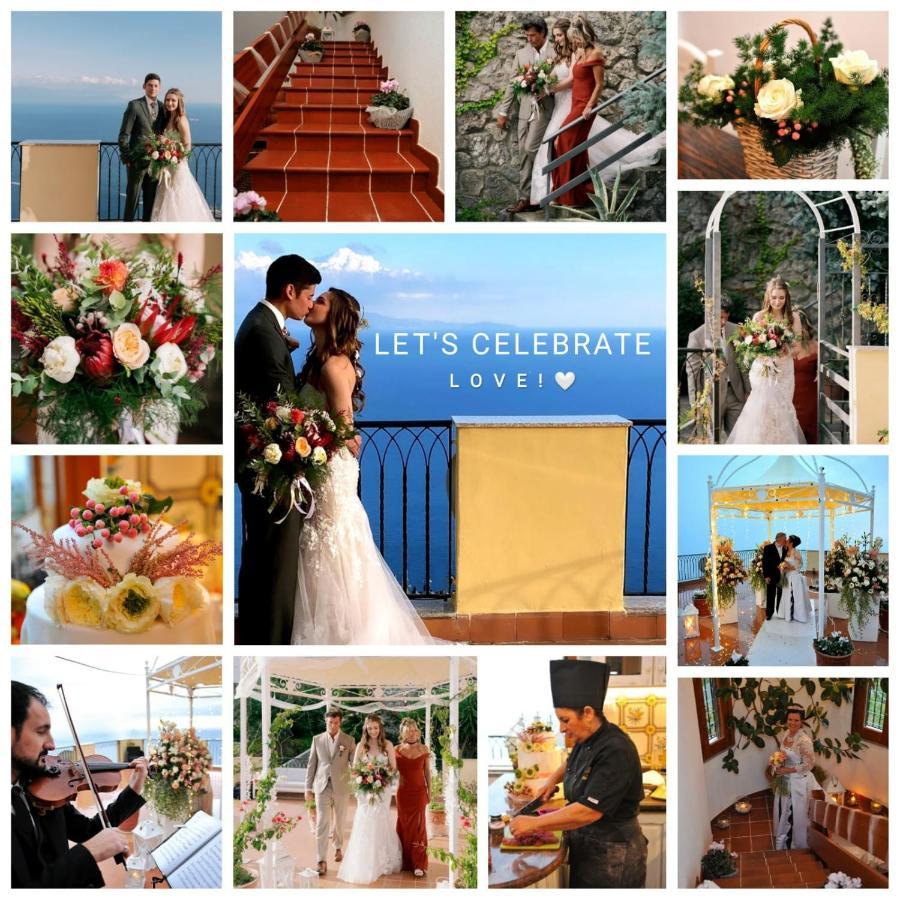 Luxury Villa Il Mignale Amalfi Coast Weddings&Events Furore Exterior photo